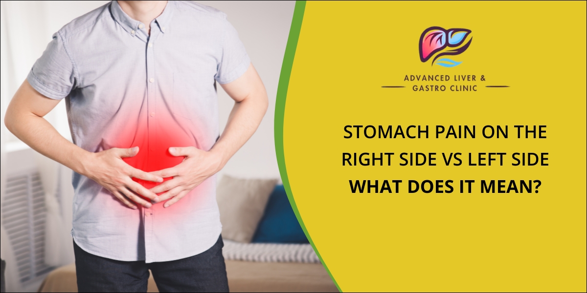 Stomach Pain on the Right Side vs Left Side